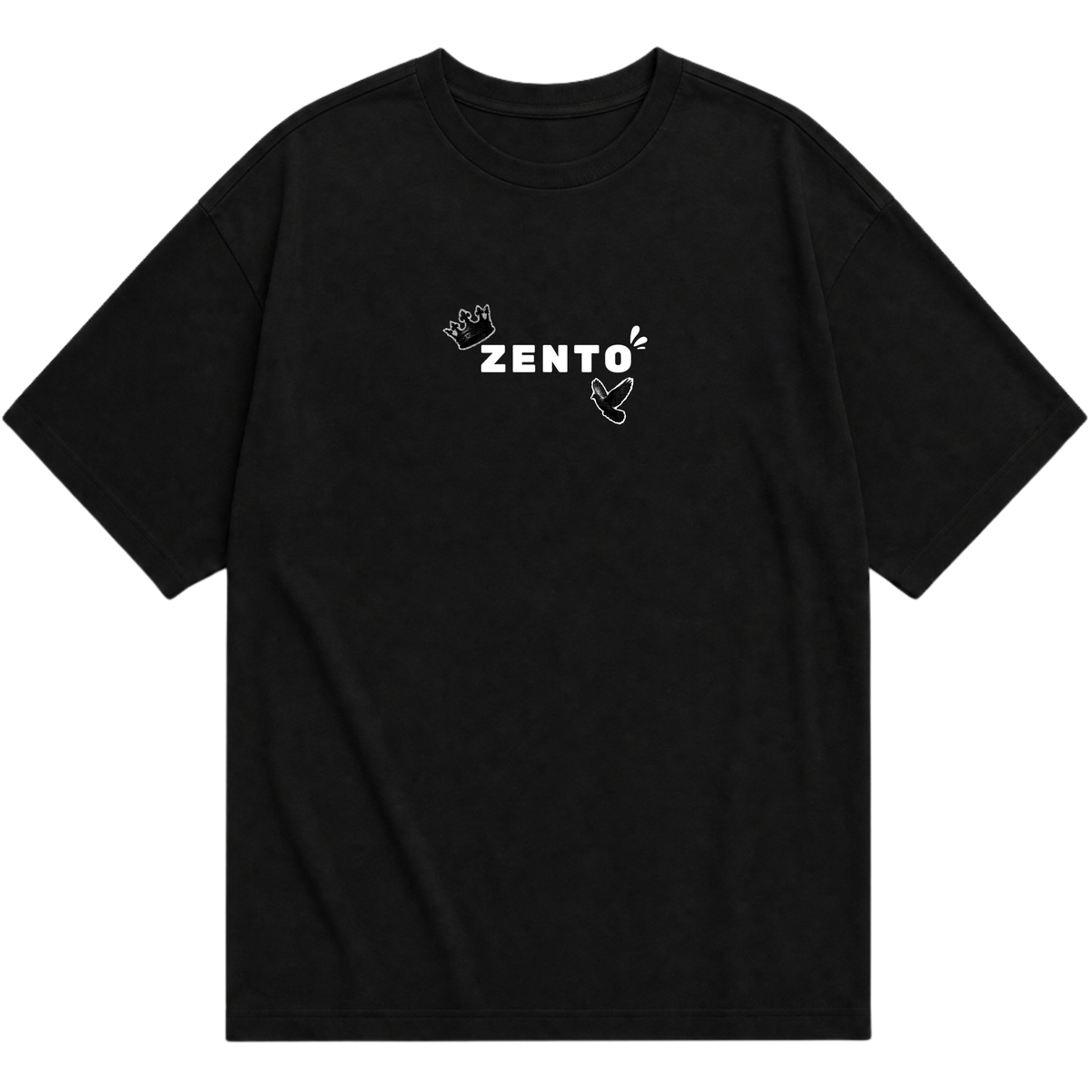 "The flower-zento" Camiseta Oversized Básica
