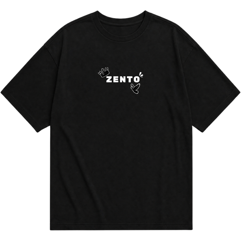 "The flower-zento" Camiseta Oversized Básica