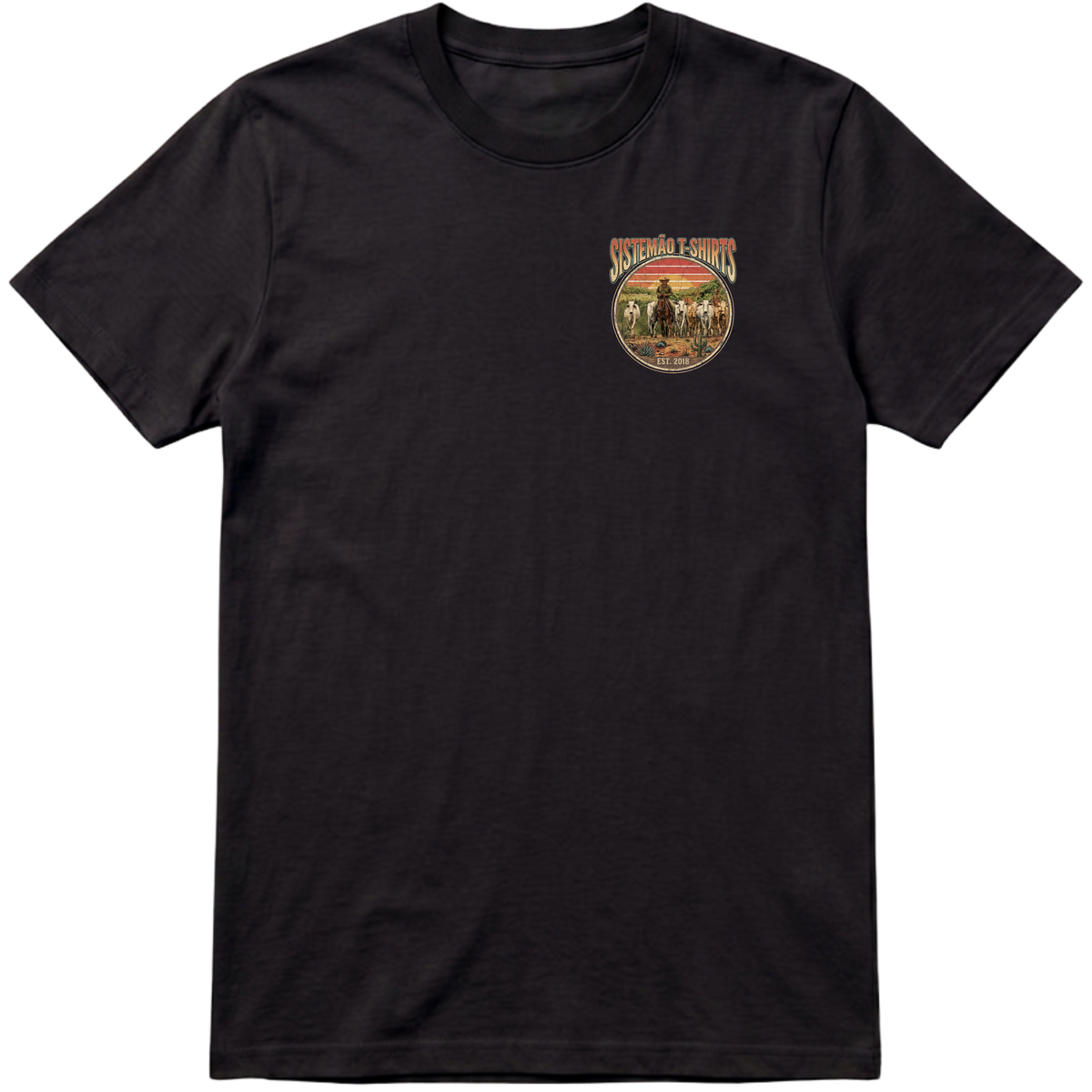 "Estampa BOIADA" Camiseta Premium Unissex Bunker Studios