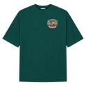 "Oversized POR FÉ MASC" Camiseta Oversized Suedine 220g