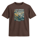 "Estampa/BONDADE" Camiseta Regular Suedine
