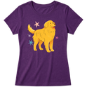 "Golden retrivier" Blusa Baby Look