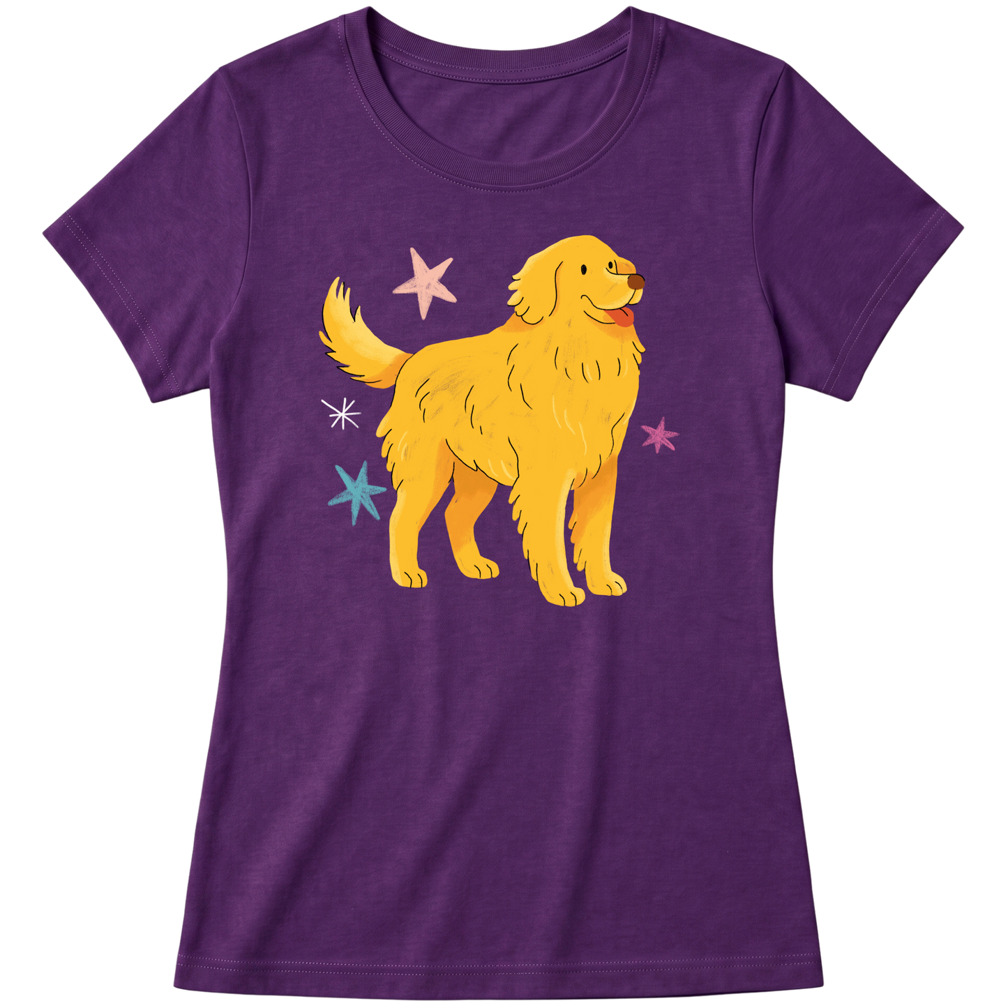"Golden retrivier" Blusa Baby Look