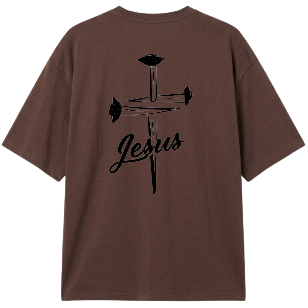 "Camiseta Oversized Classic Jesus" Camiseta Oversized Classic