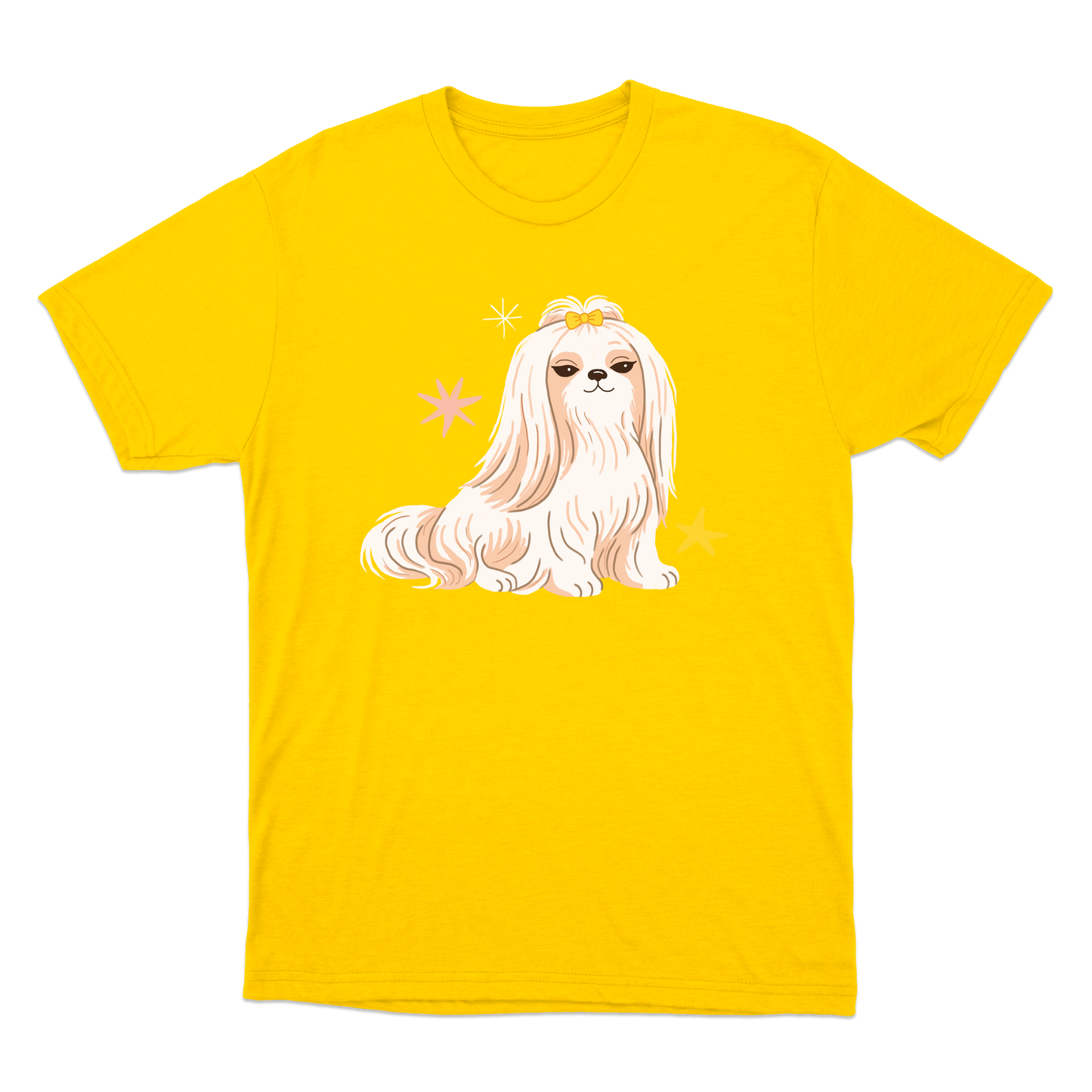 "Lhasa apso" Camiseta Básica Unissex