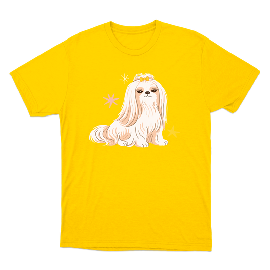 "Lhasa apso" Camiseta Básica Unissex