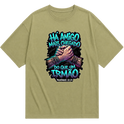 "Produto #003 Camisa Oversized HA AMIGO MAIS CHEGADO DO QUE UM IRMÃO" Camiseta Oversized Básica