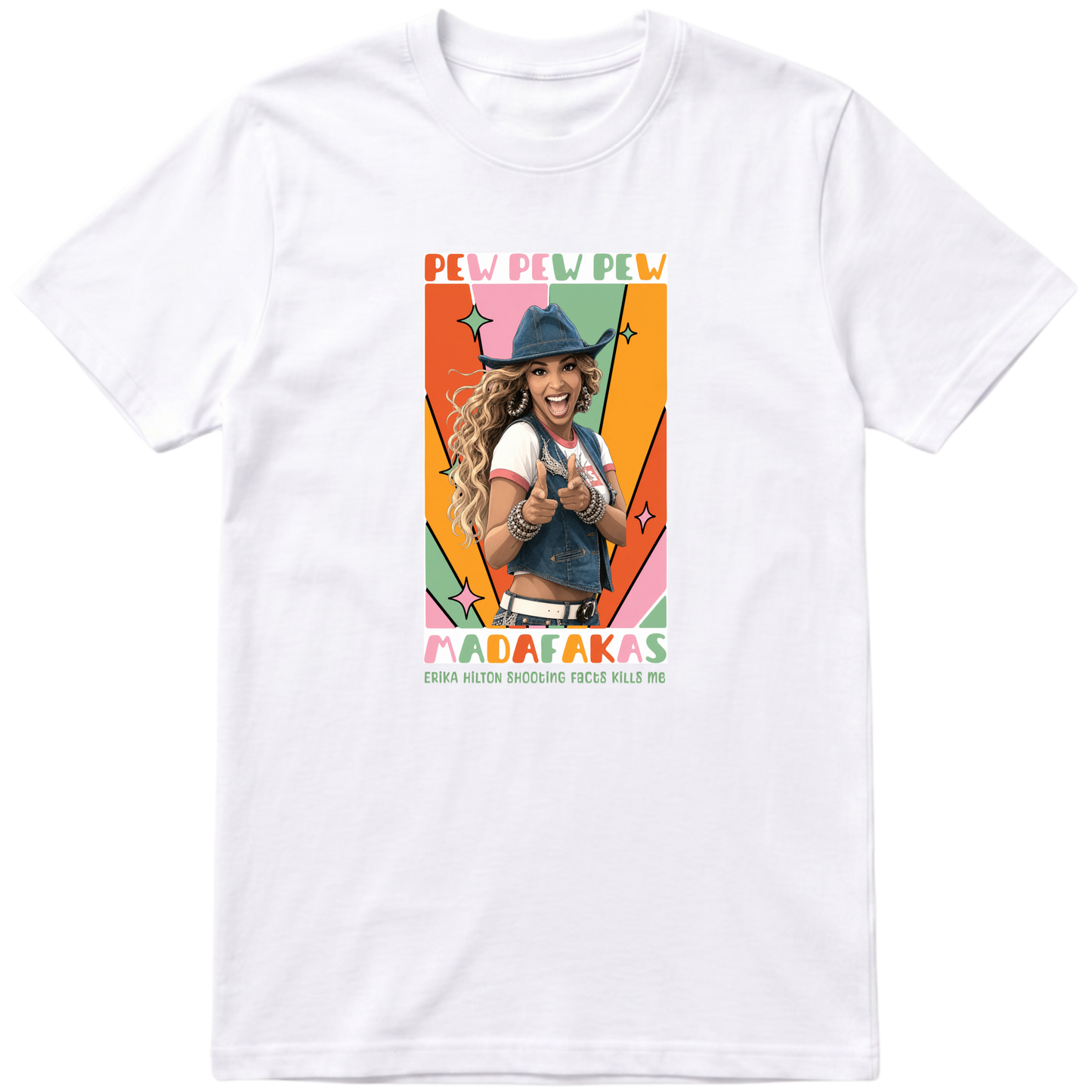 "Erika Madafaka Camiseta" Camiseta Básica Unissex