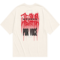 "Jesus morreu por você!" Oversized Básica 30.1