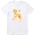 "Saluki" Camiseta Básica Unissex