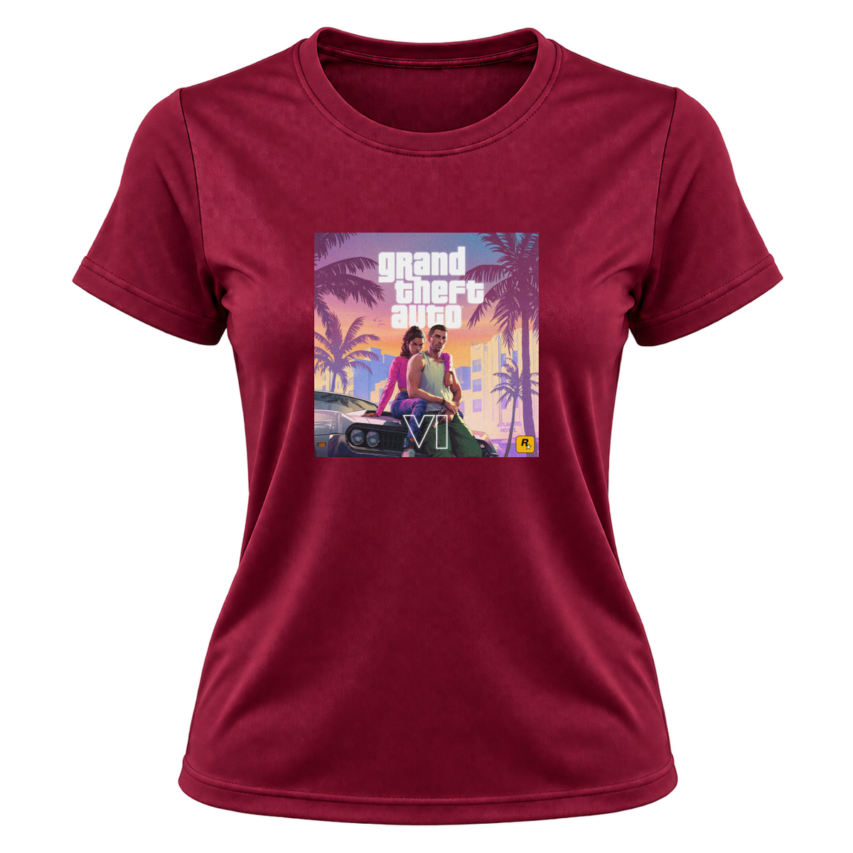 "VI.CE CITY THEMES" Camiseta Dryfit Feminina Basic