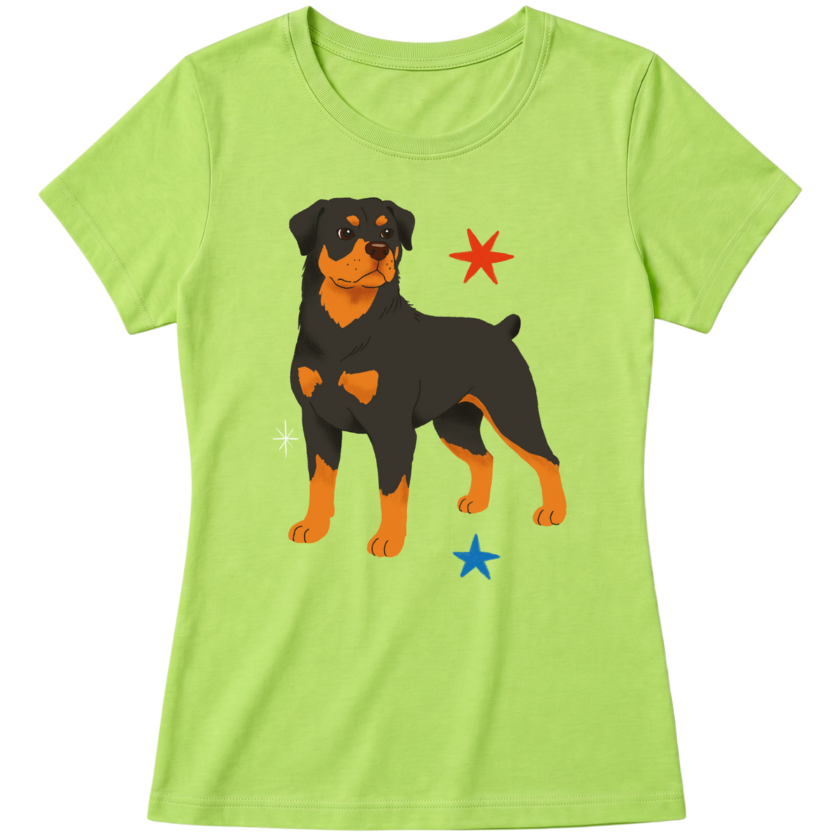"Rottweiler" Blusa Baby Look
