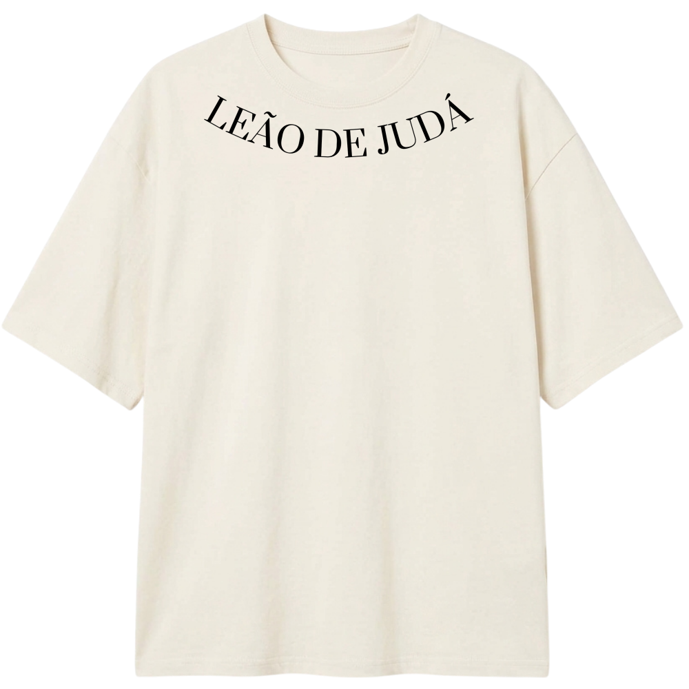 "Leão de Judá" Camiseta Oversized Classic
