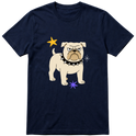 "Bulldog" Camiseta Básica Unissex