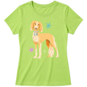"Saluki" Blusa Baby Look
