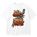 "Produto #004 Oversized DON’T BREAK PRINCIPLES BREAK RULES" Oversized Premium 96% algodão 4% Elastano