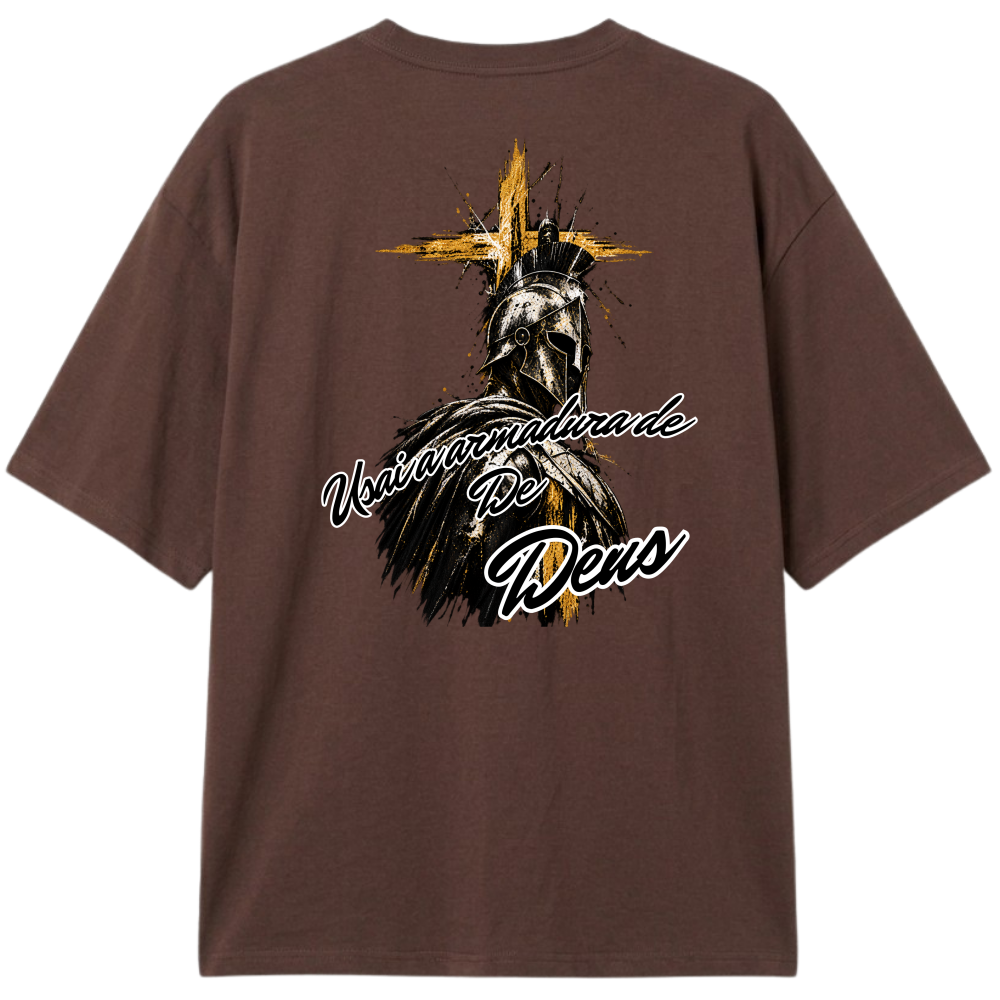 "Revesti de toda Armadura" Camiseta Oversized Classic