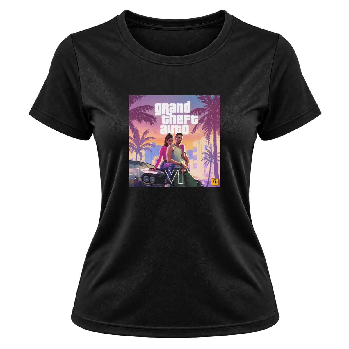 "VI.CE CITY THEMES" Camiseta Dryfit Feminina Basic