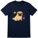 "Pug" Camiseta Básica Unissex