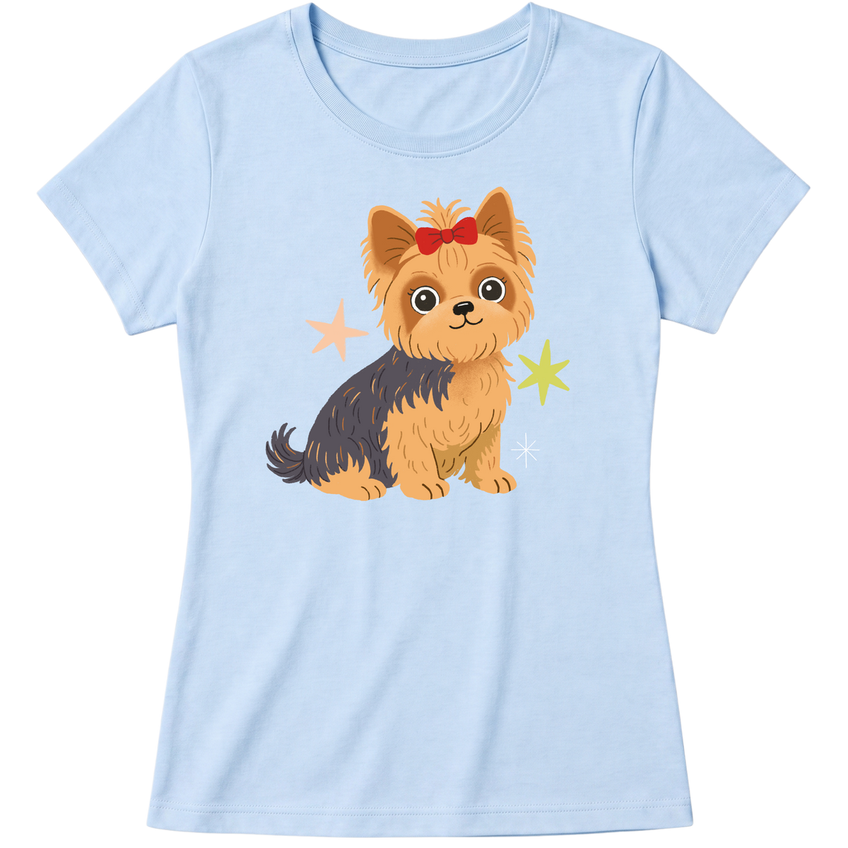 "Yorkshire terrier" Blusa Baby Look