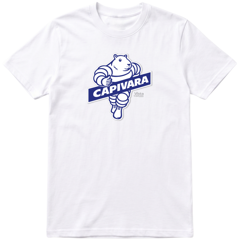 "Capivara Pneus DTG" Camiseta Premium Unissex