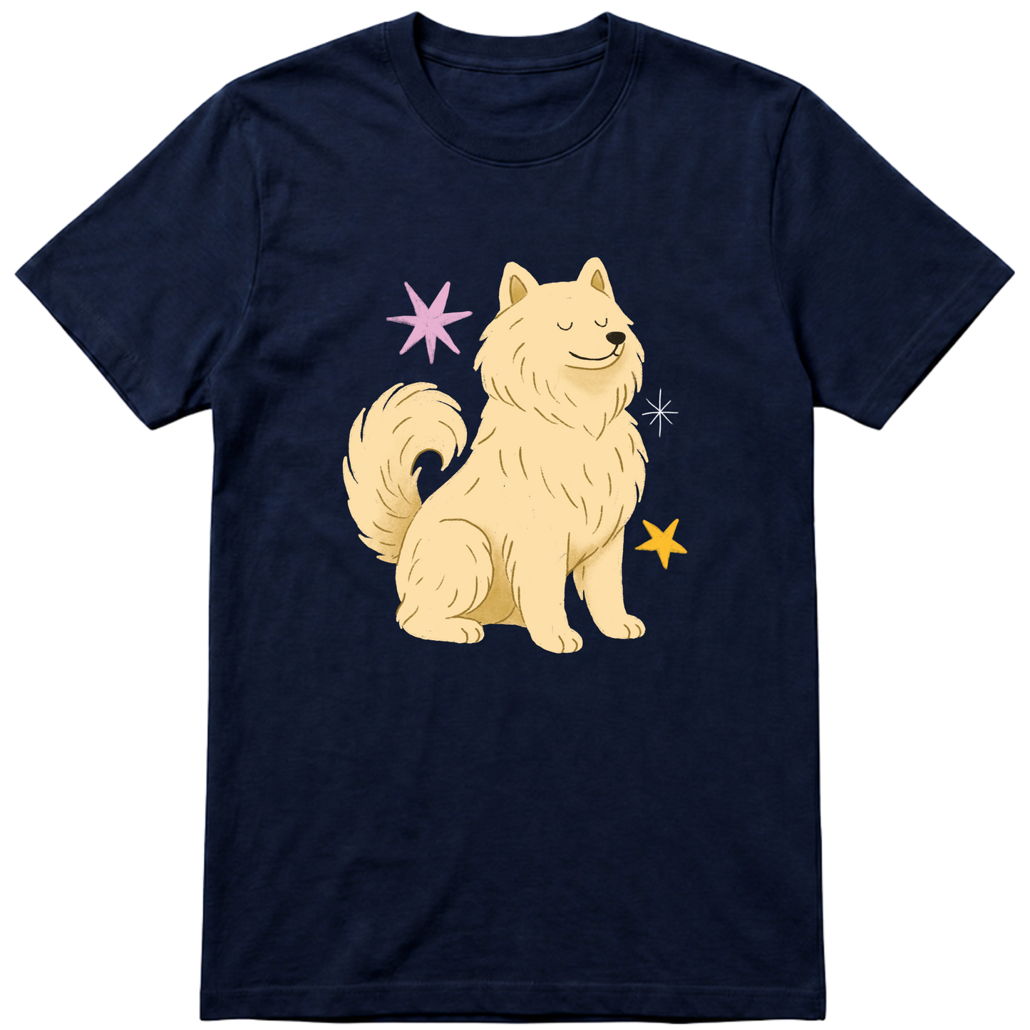 "samoieda" Camiseta Básica Unissex