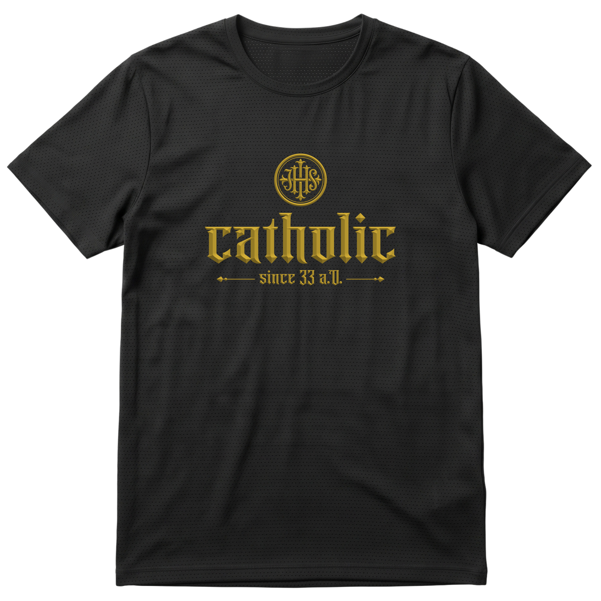 "F&C Catholic Since 33 A.D." Camiseta Regular Poliamida UV