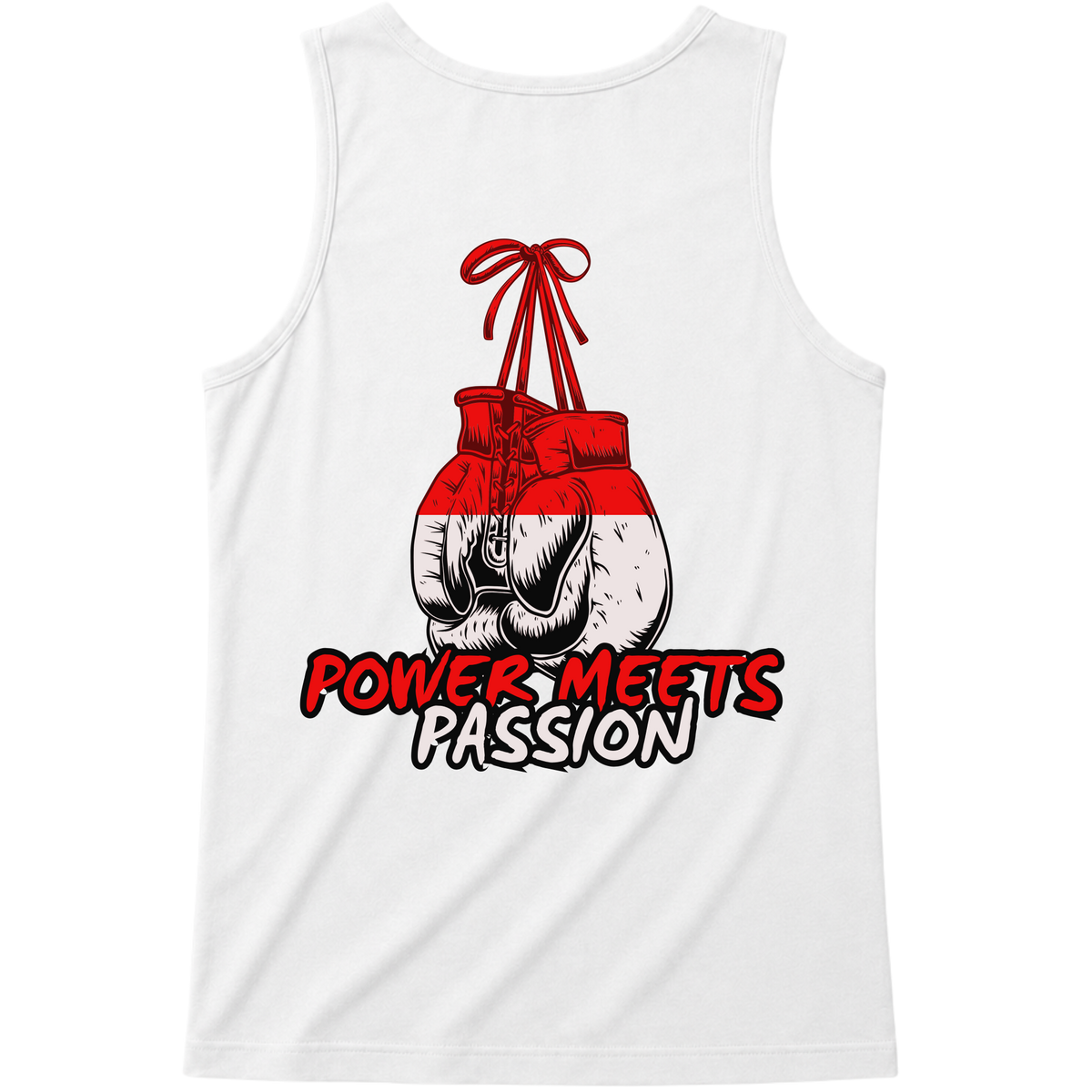 "Camiseta oversized estampa de boxe" Regata Básica