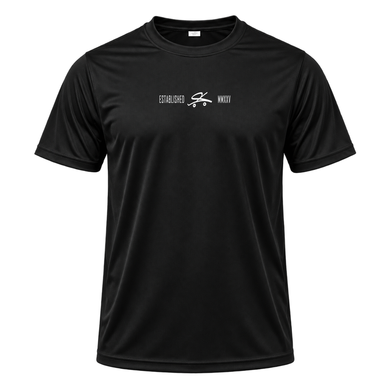 "DRYFIT MASCULINA - ESTABLISHED MMVX" Camiseta Dryfit Masculina Basic