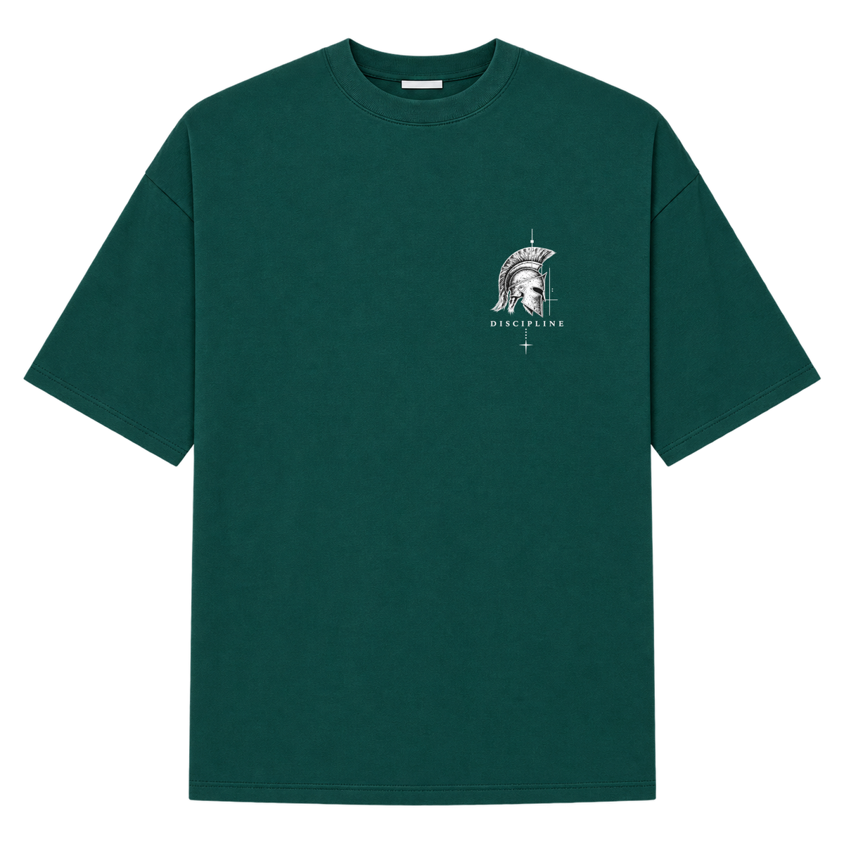 "Oversized Suedine - Warrior Mindset" Camiseta Oversized Suedine 220g