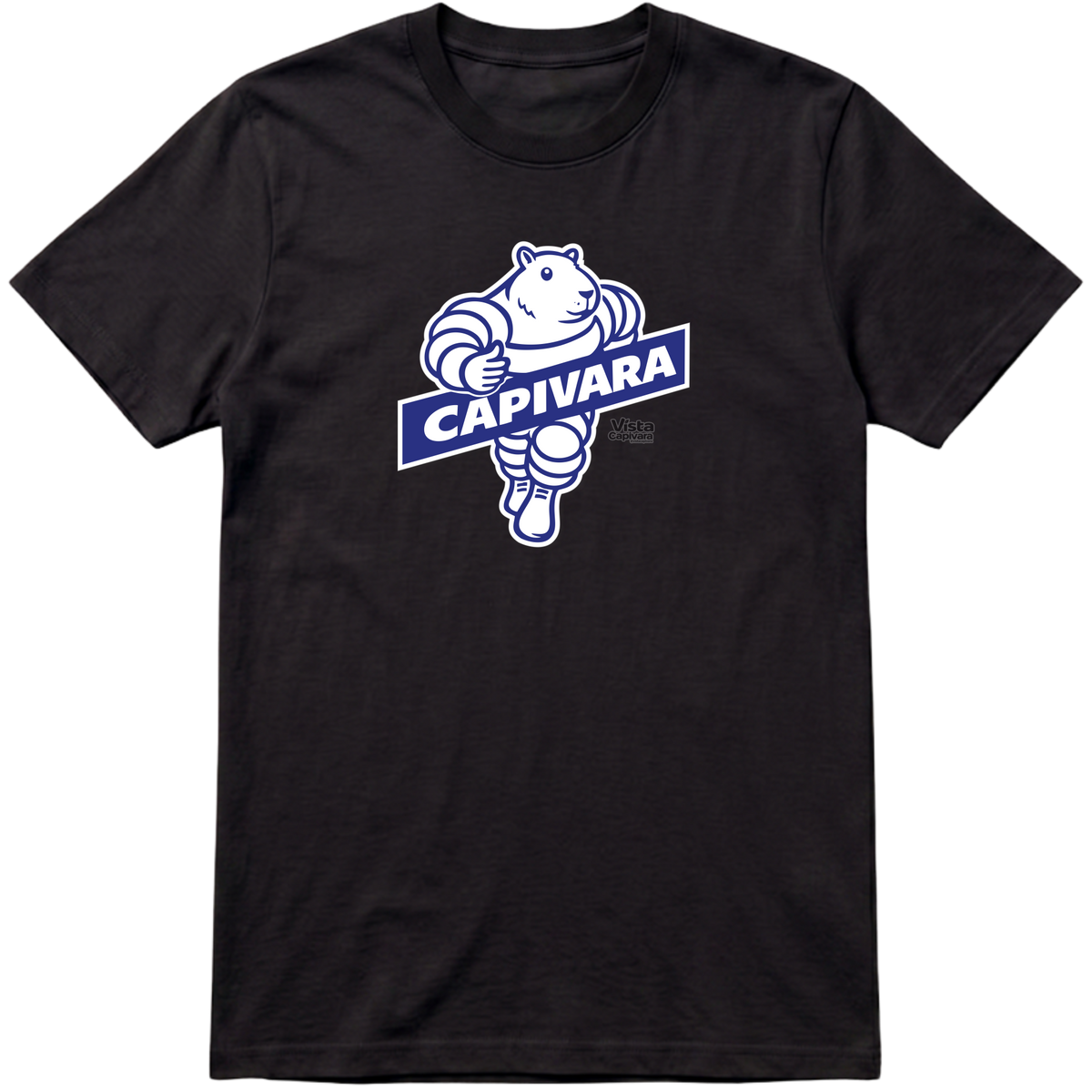 "Capivara Pneus DTF" Camiseta Premium Unissex Bunker Studios