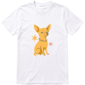 "Chihuahua de pelo curto" Camiseta Básica Unissex