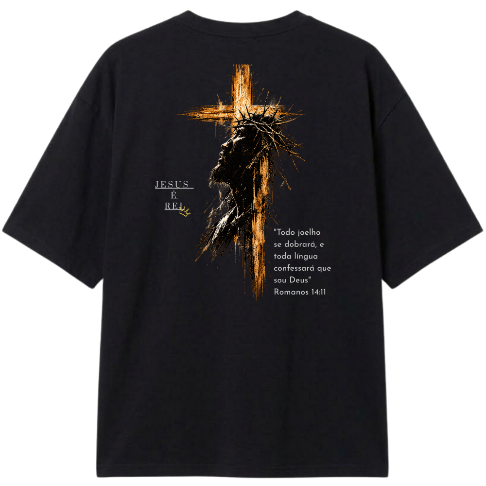 "Rei dos Reis" Camiseta Oversized Classic