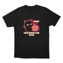 "Deixou cair o cérebro" Camiseta Básica Unissex