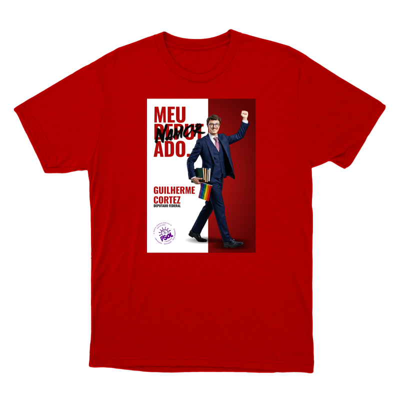 "Cortez Meu NamorDeputado" Camiseta Básica Unissex