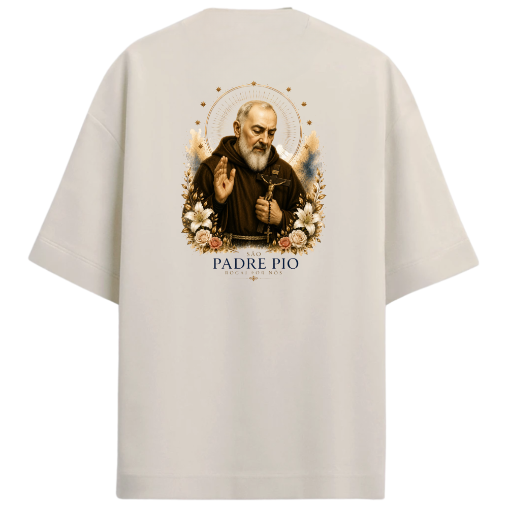 "São Padre Pio" Oversized Premium