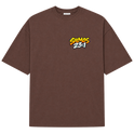 "Camiseta Oversized Cristã Salmo 23:1 | DÓKAH" Camiseta Oversized Suedine 220g