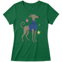 "Galgo italiano" Blusa Baby Look