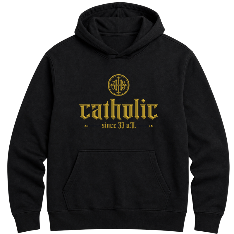 "F&C Catholic Since 33 A.D." Moletom Premium