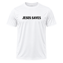 "Camiseta Dryfit Masculina Basic - Jesus Saves" Camiseta Dryfit Masculina Basic