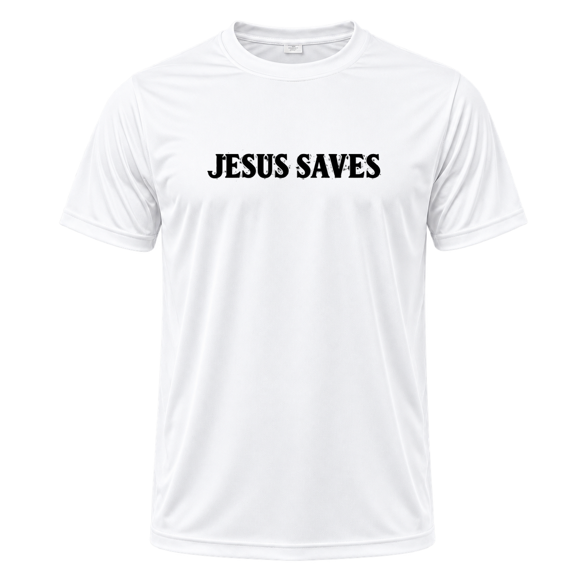 "Camiseta Dryfit Masculina Basic - Jesus Saves" Camiseta Dryfit Masculina Basic