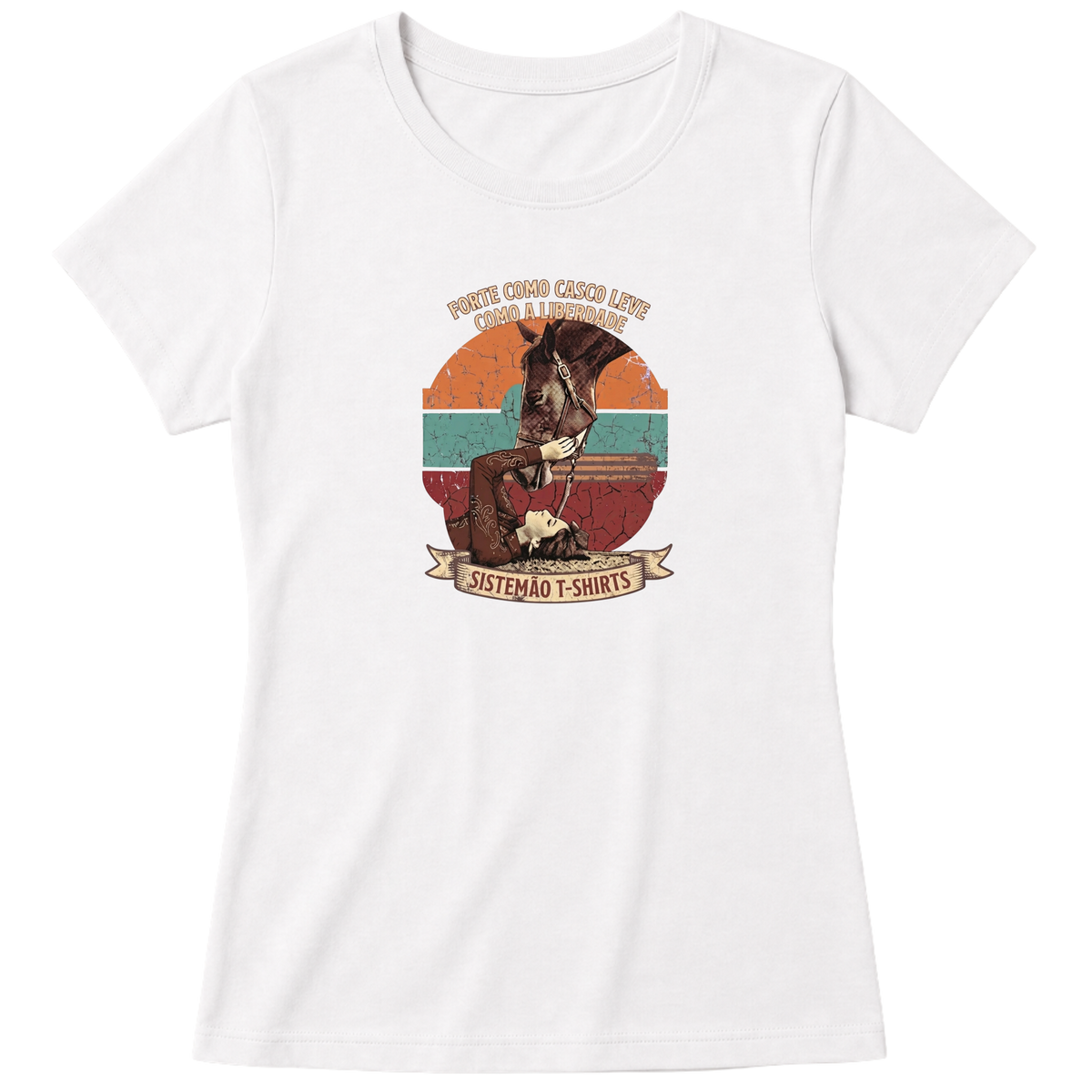 "Babylook  LEVE COMO A LIBERDADE" Blusa Baby Look