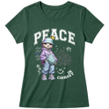 "Produto #009 Baby look PEACE IN CHRIST" Blusa Baby Look