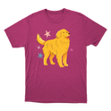 "Golden retrivier" Camiseta Básica Unissex