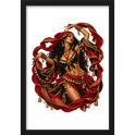 ""Cigana" Full Art - Quadro Tradicional" Quadro tradicional sem vidro acrílico