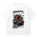 "Oversized Cotton #018 - CØNTRAACØRRENTE" Oversized Premium 96% algodão 4% Elastano
