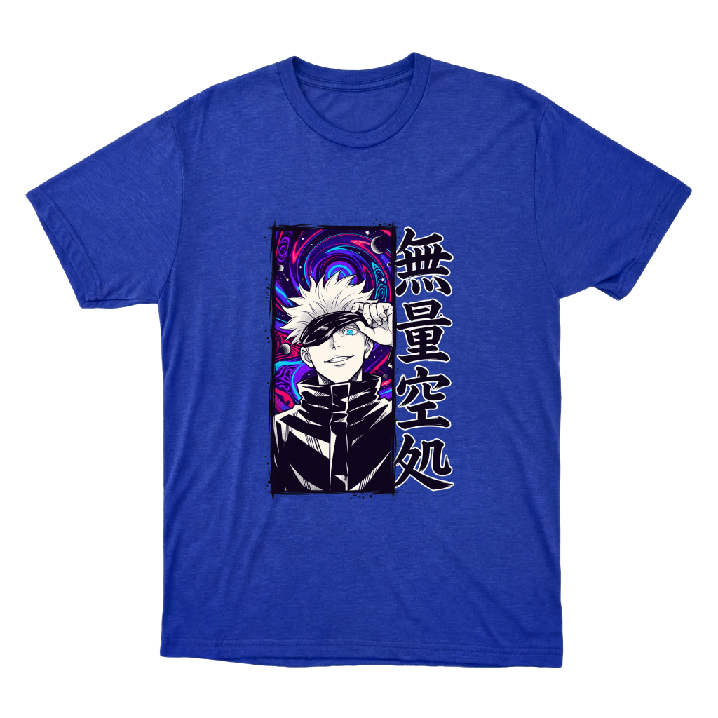 "Gojo - Jujutsu Kaisen" Camiseta Básica Unissex