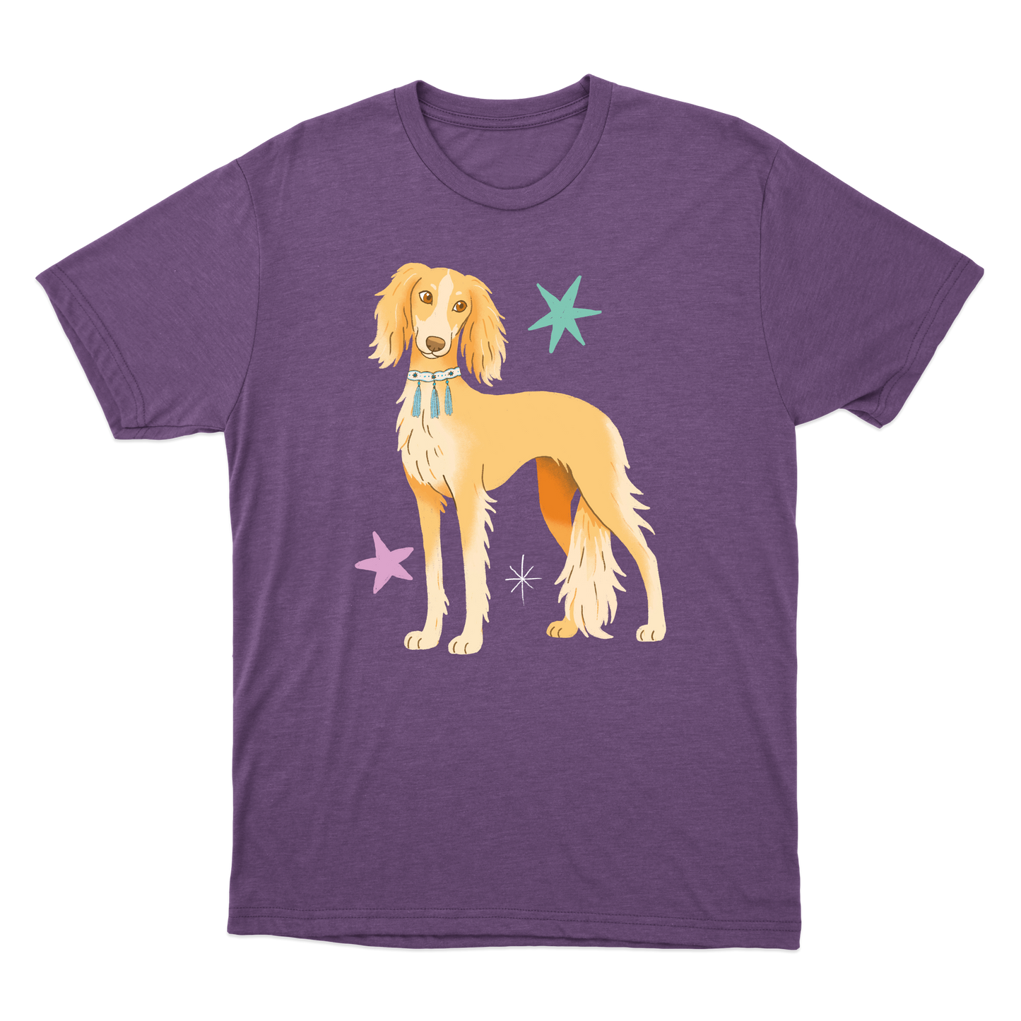 "Saluki" Camiseta Básica Unissex