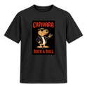 "Capivara Rock & Roll  DTG" Camiseta Regular Suedine