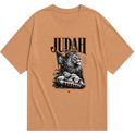 "O leão da tribo dr juda" Camiseta Oversized Básica